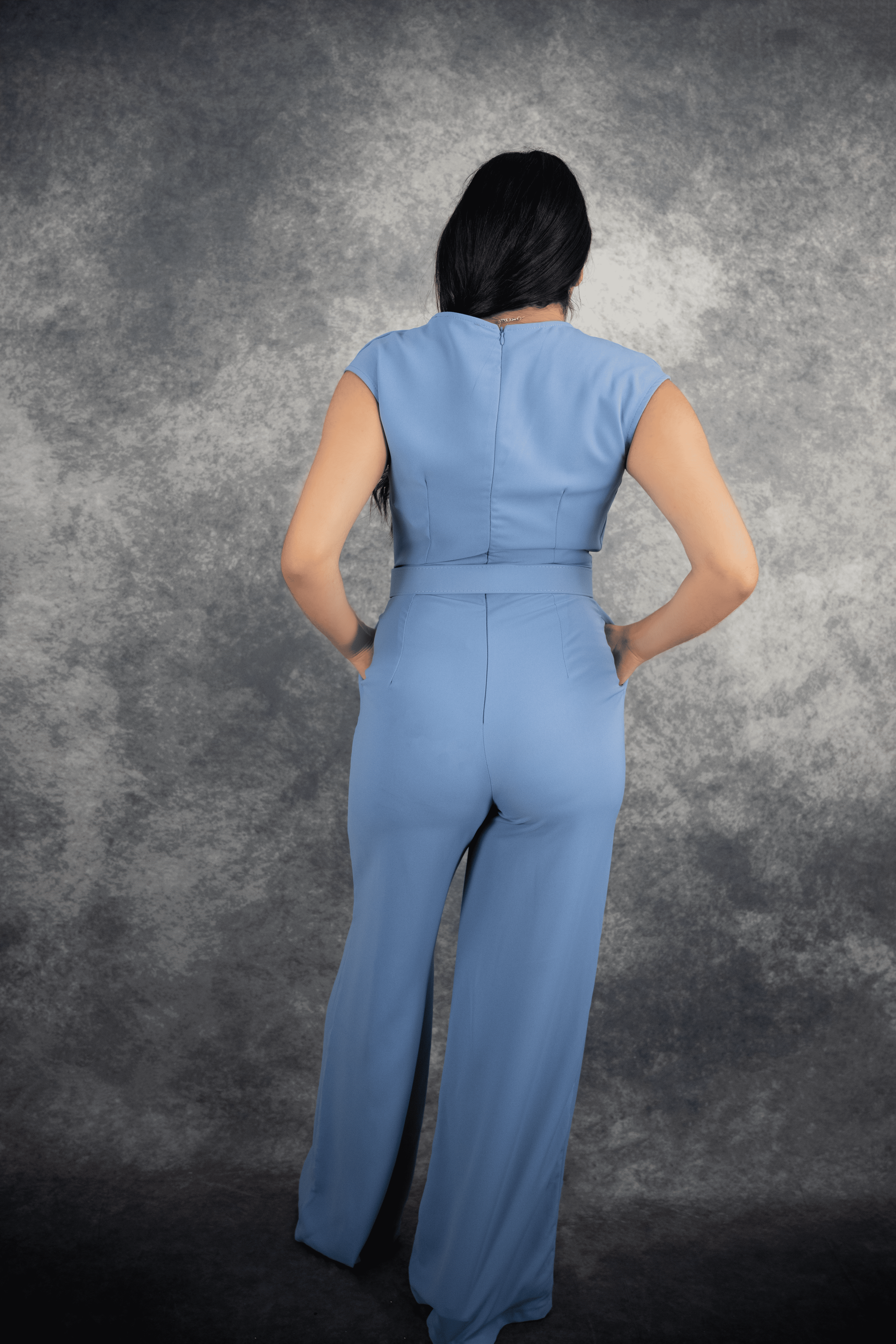 Combinaison contrée sans manches, combinaison femme