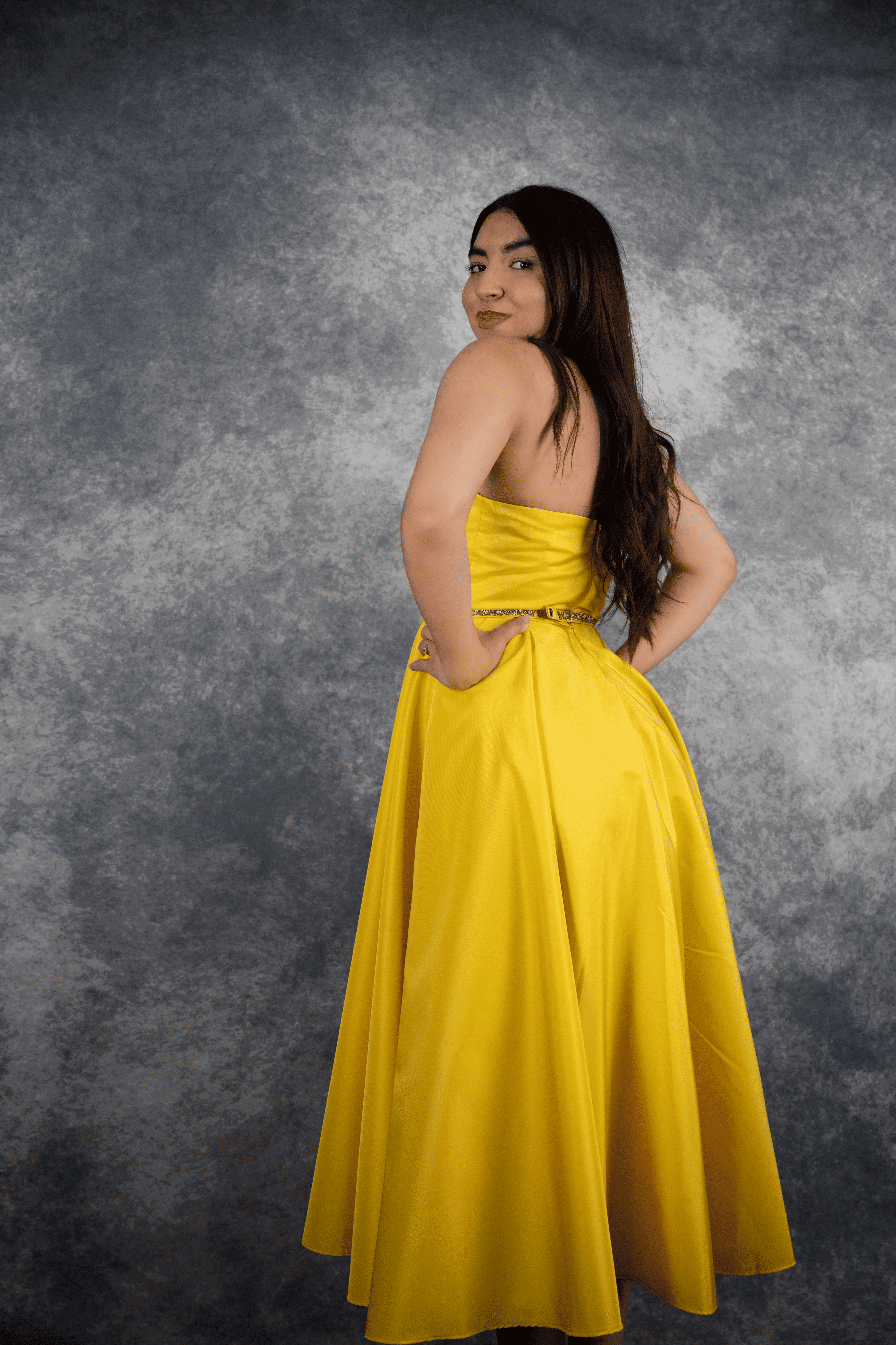 Robe de gala - Élégante & glammour, robe de soirée longue une manche