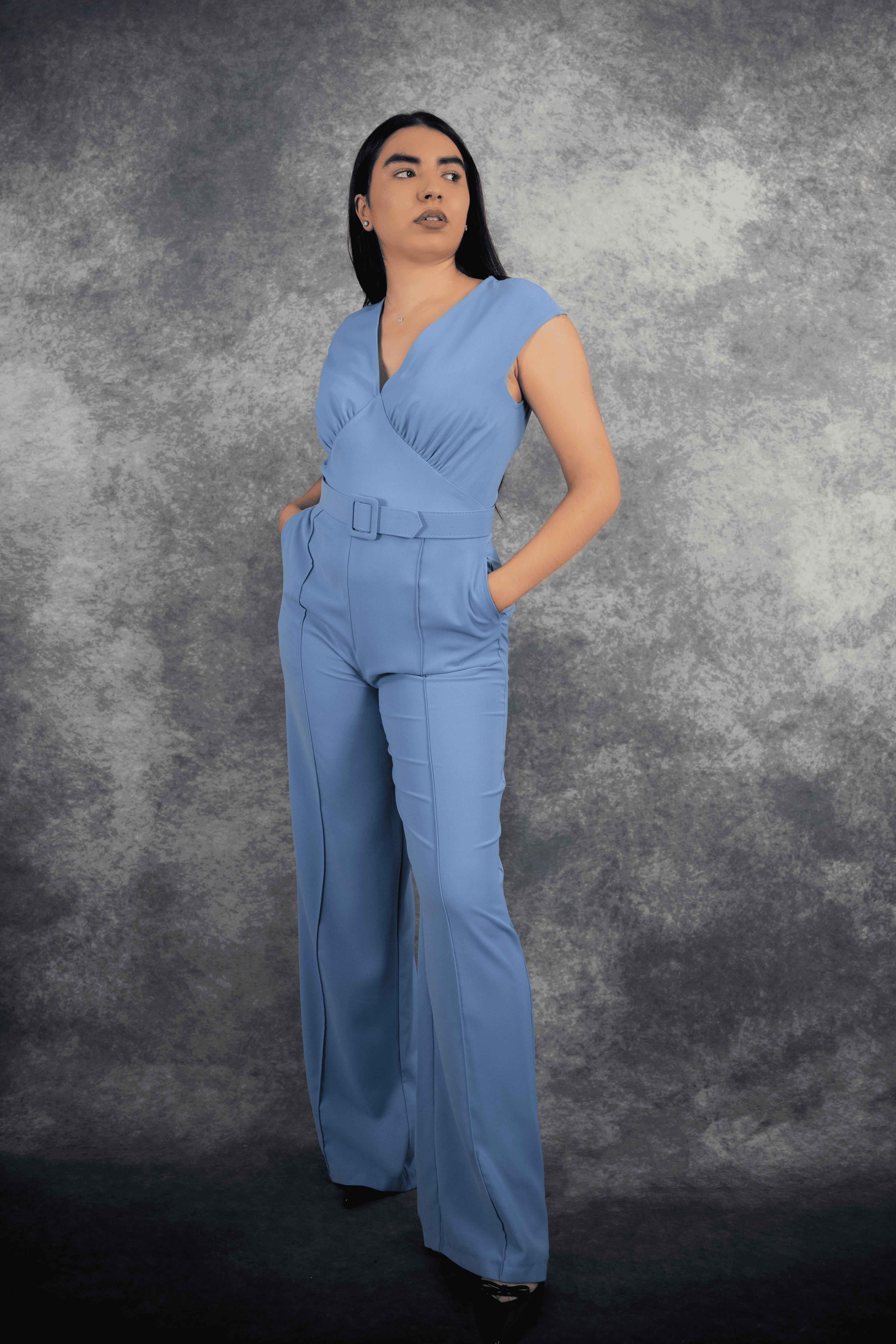 Combinaison contrée sans manches, combinaison femme