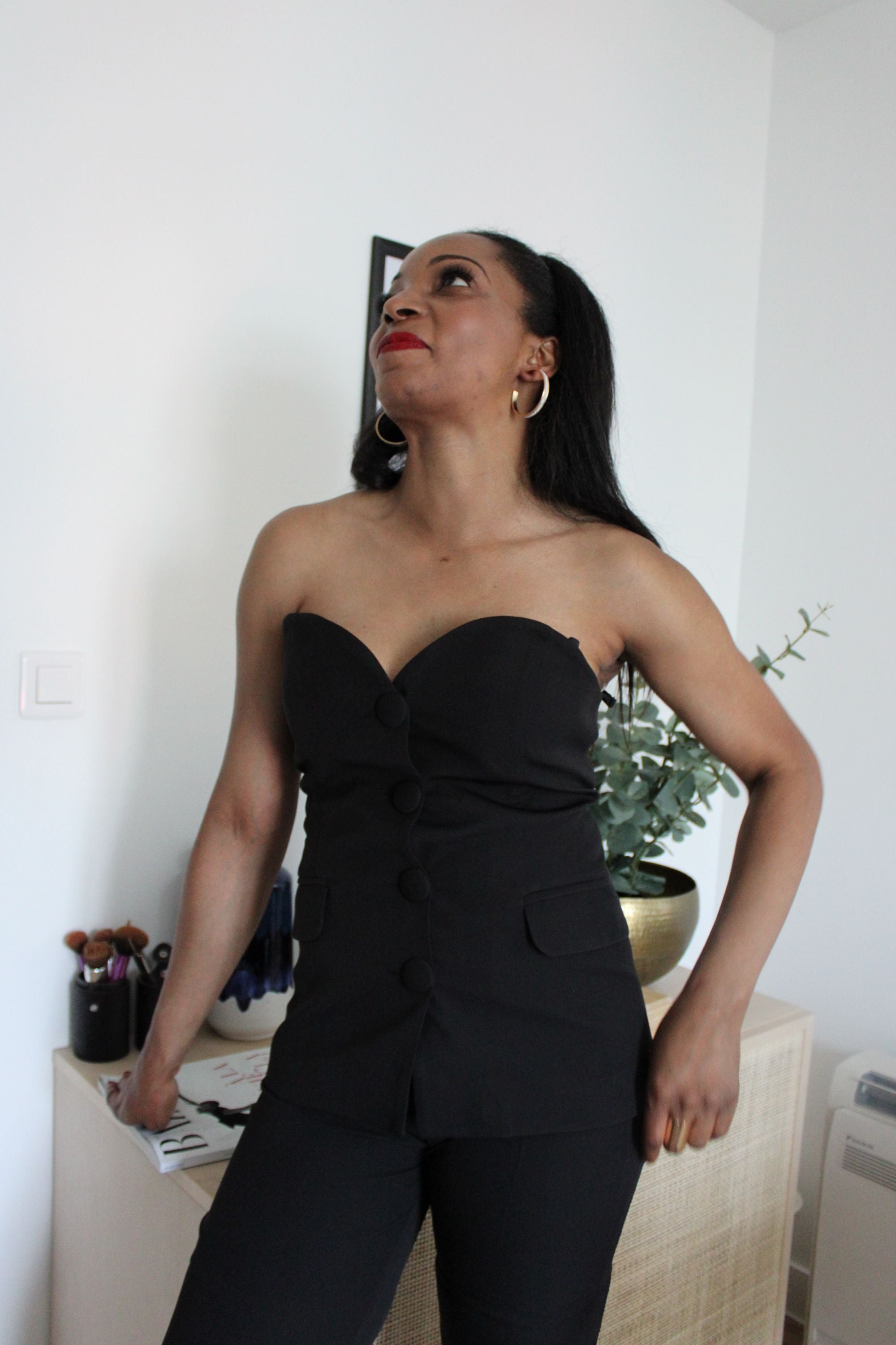 Ensemble pantalon +bustier