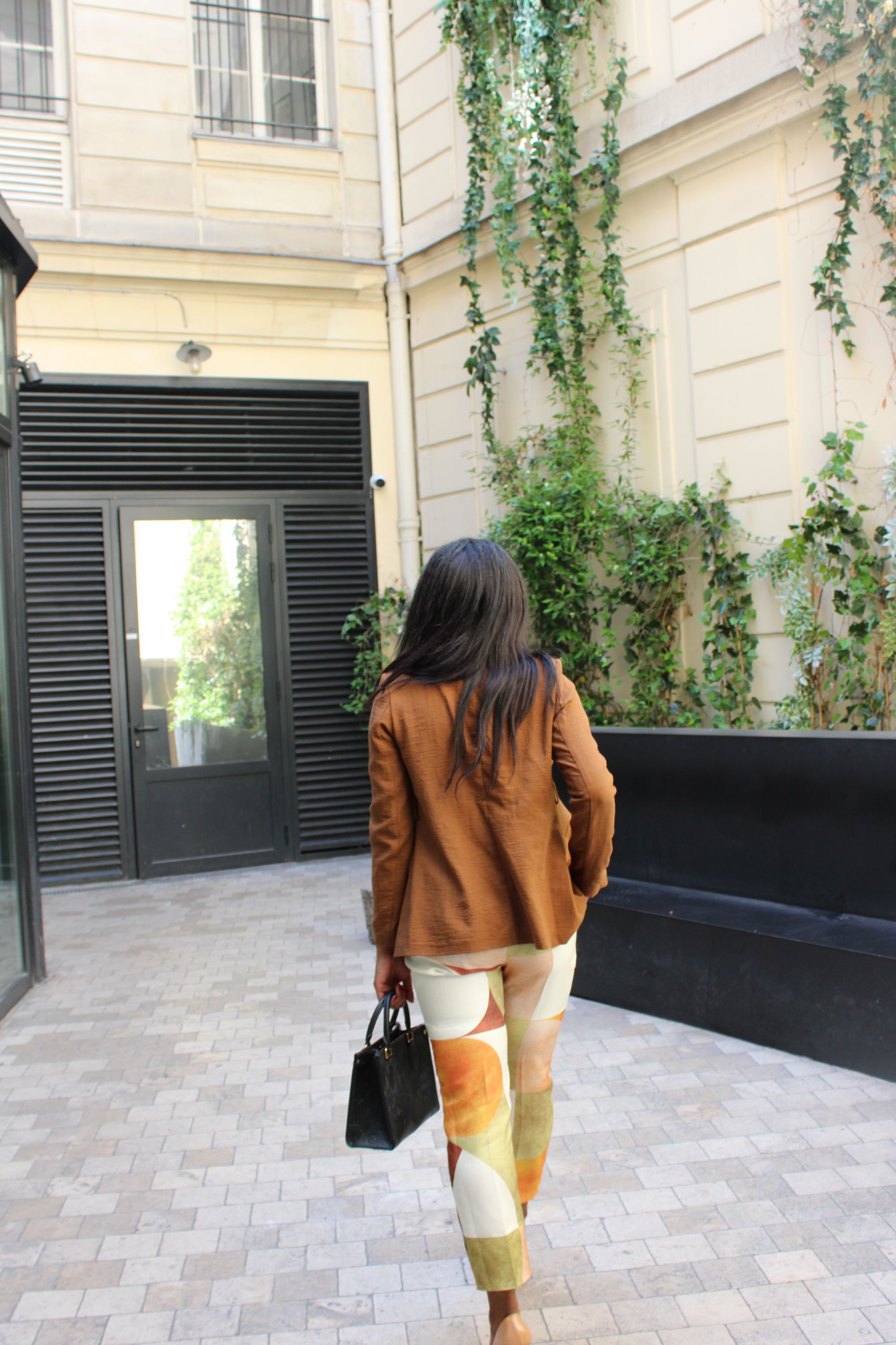 Pantalon patchwork