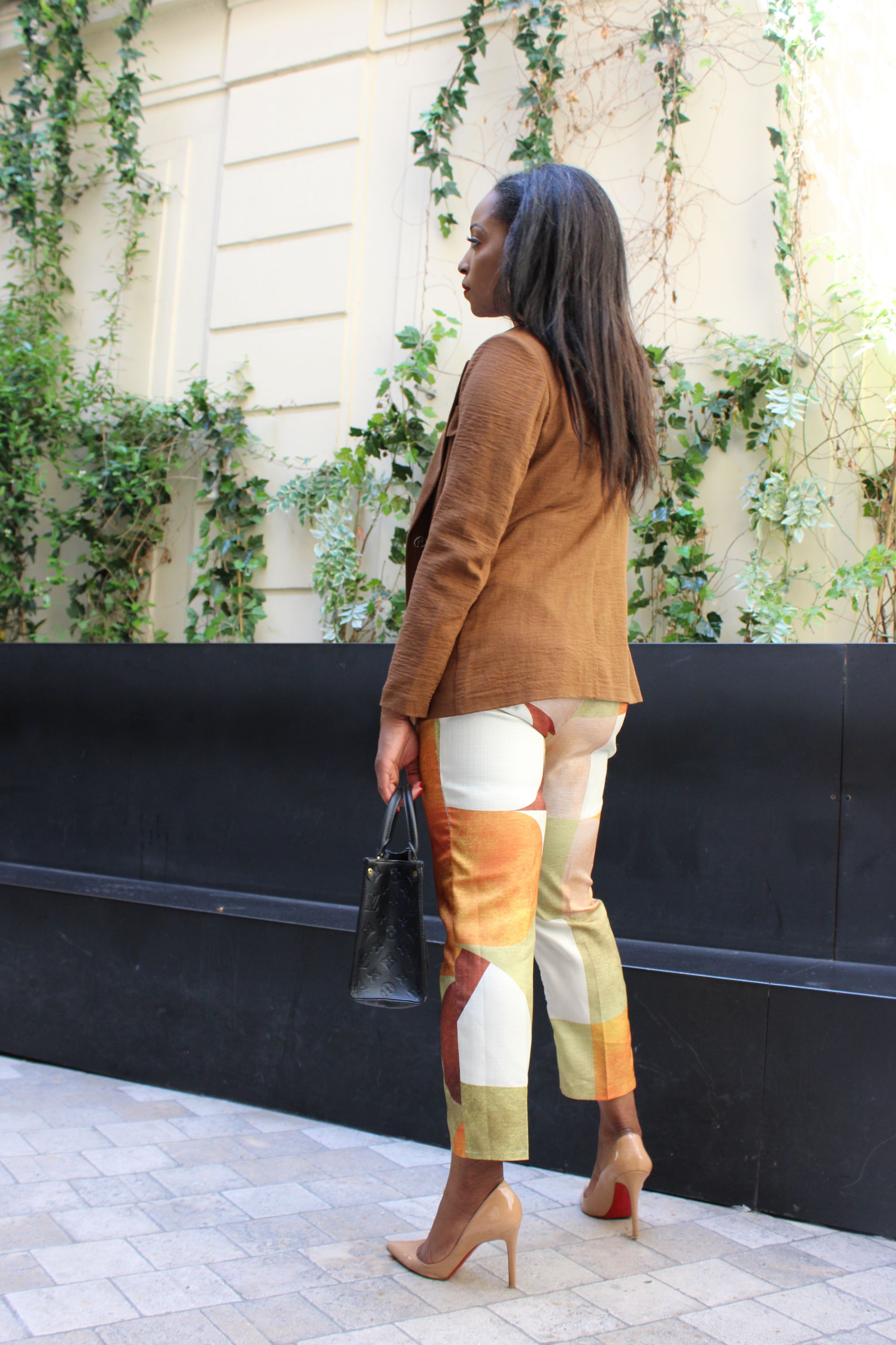 Pantalon patchwork