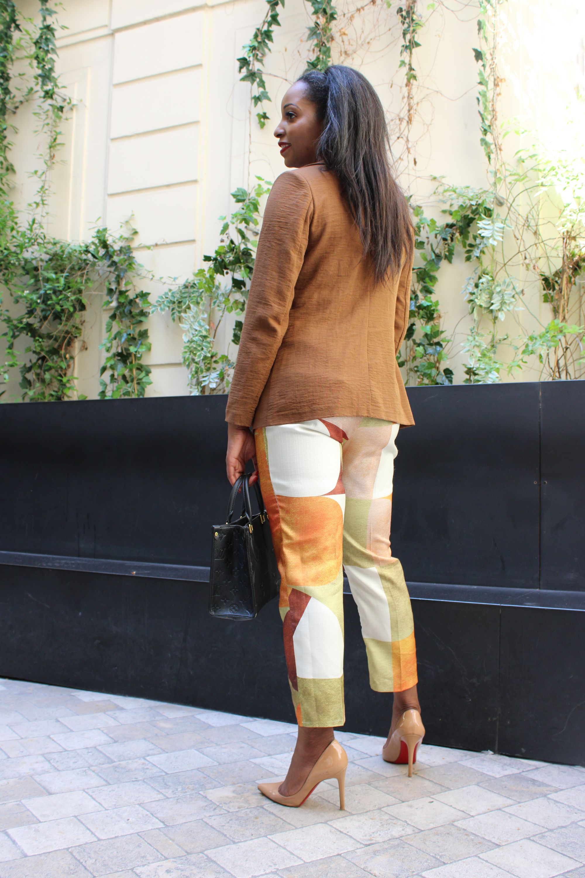 Pantalon patchwork