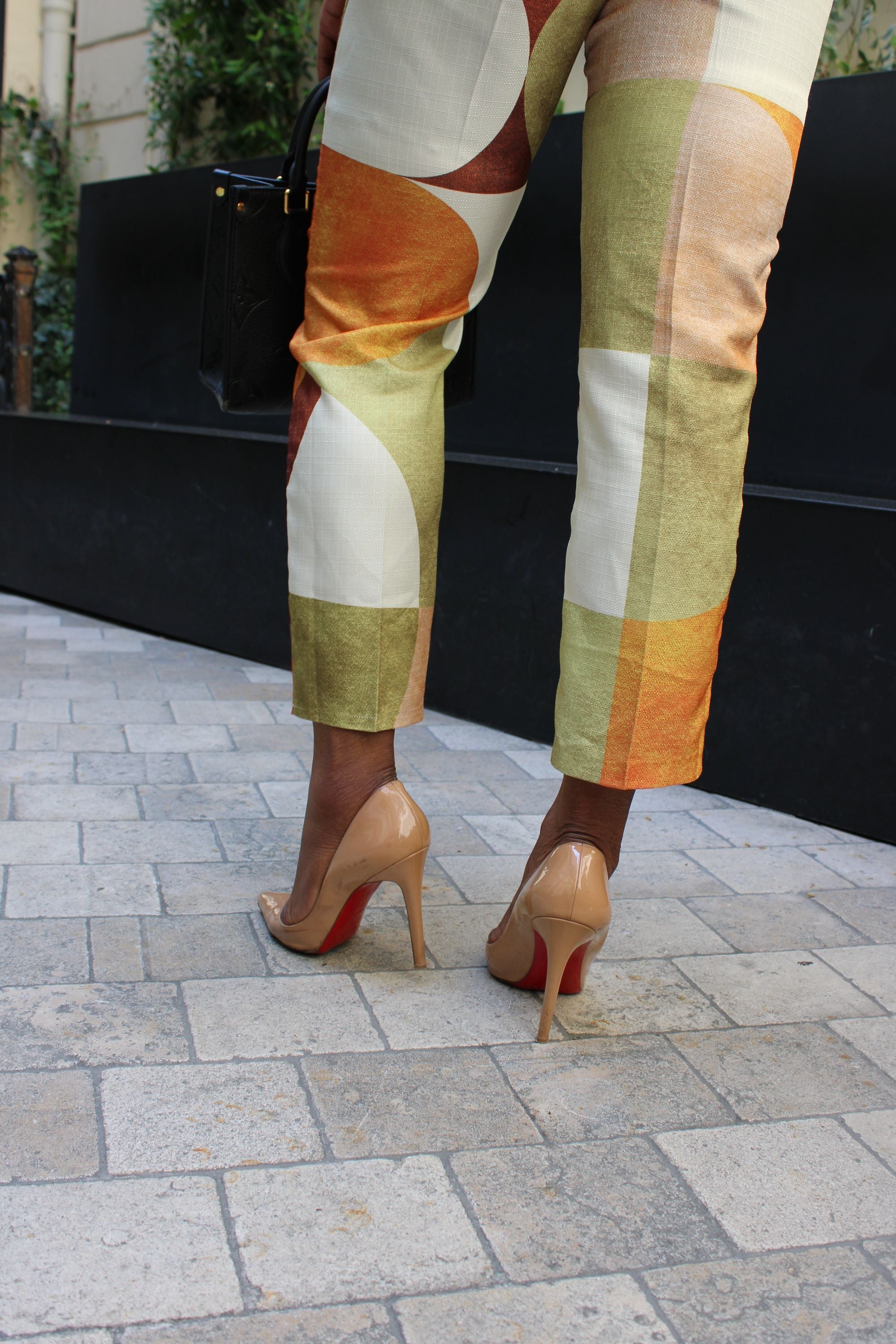 Pantalon patchwork