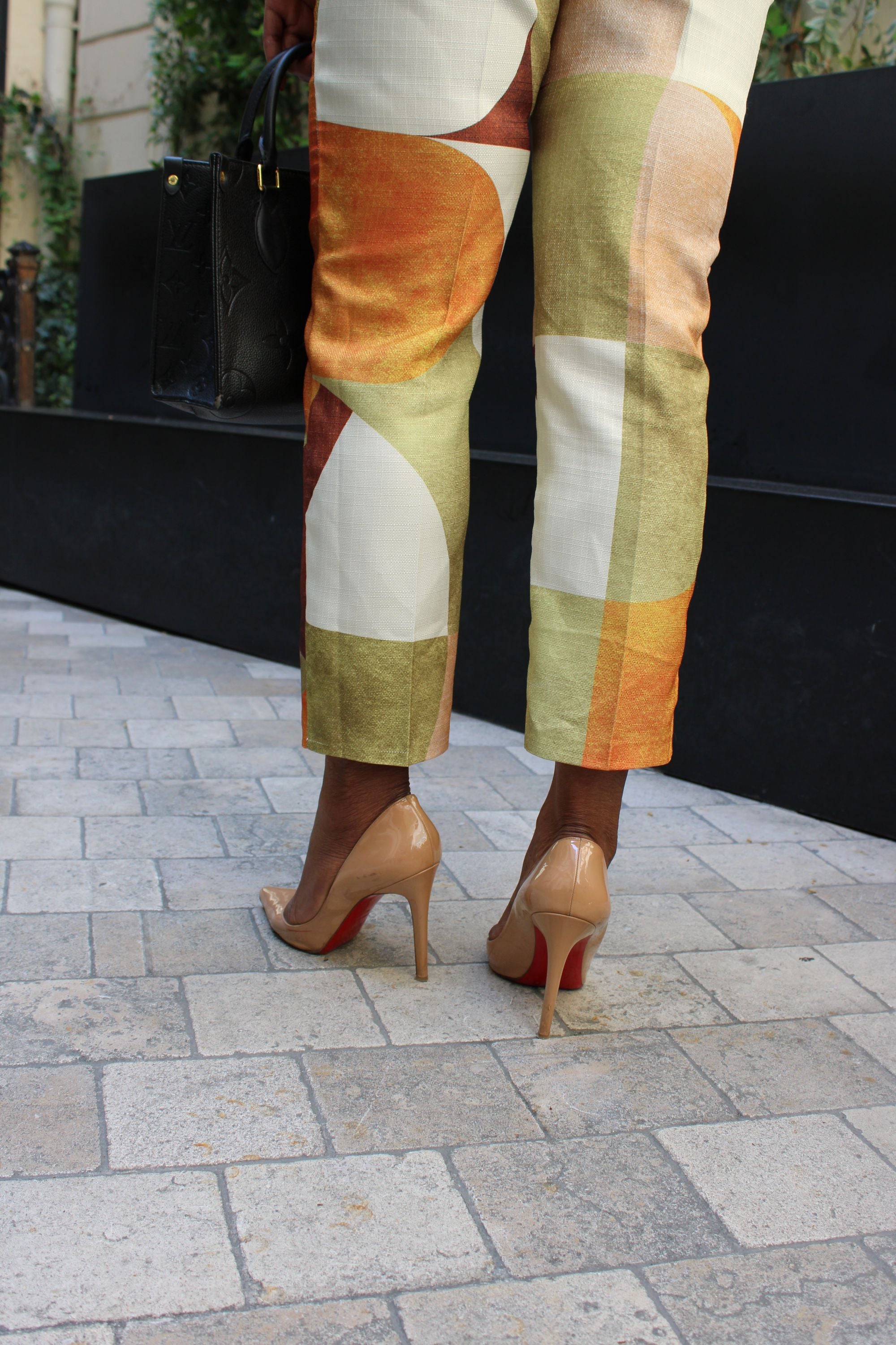 Pantalon patchwork